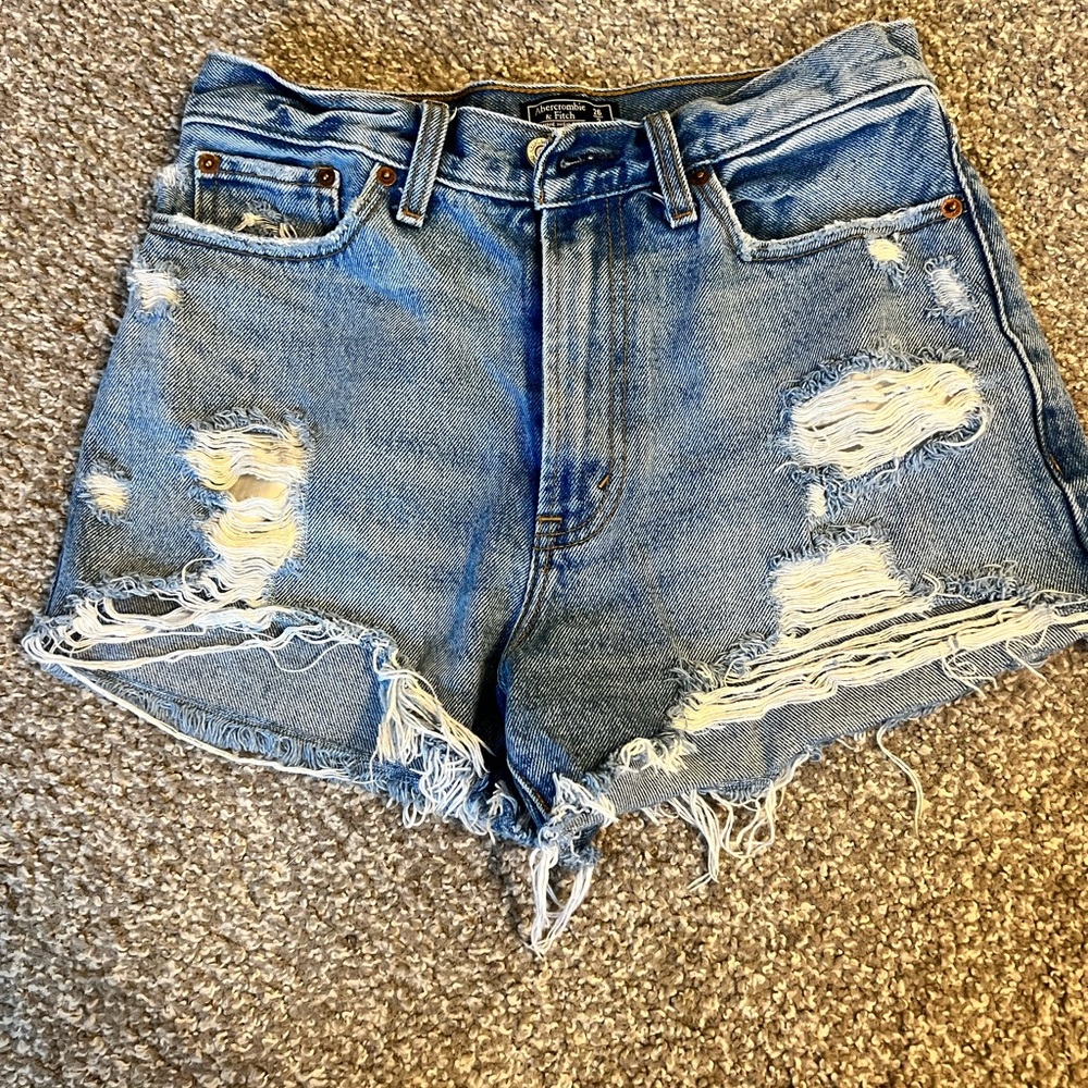 Abercrombie high waisted shorts